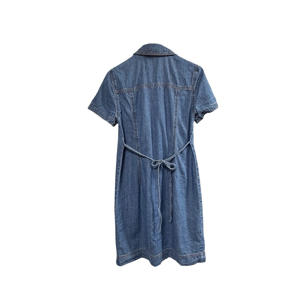 Motherhood Maternity Size Small Denim Shirt Dress - Picture 3 of 6